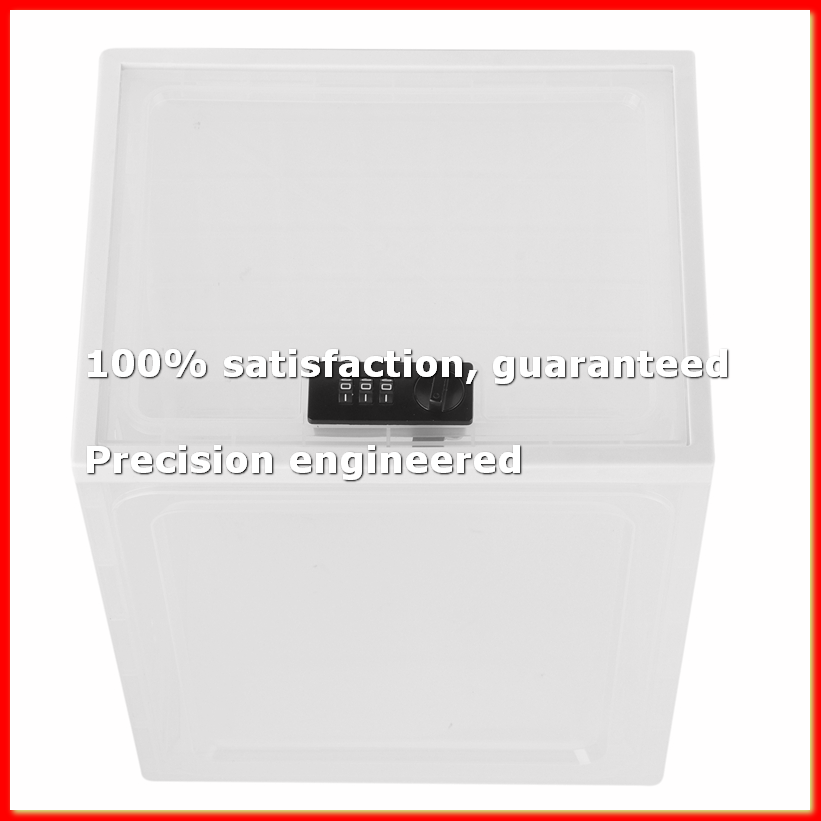 Food Storage Lock Box - Refrigerator Food Transparent Storage Box with