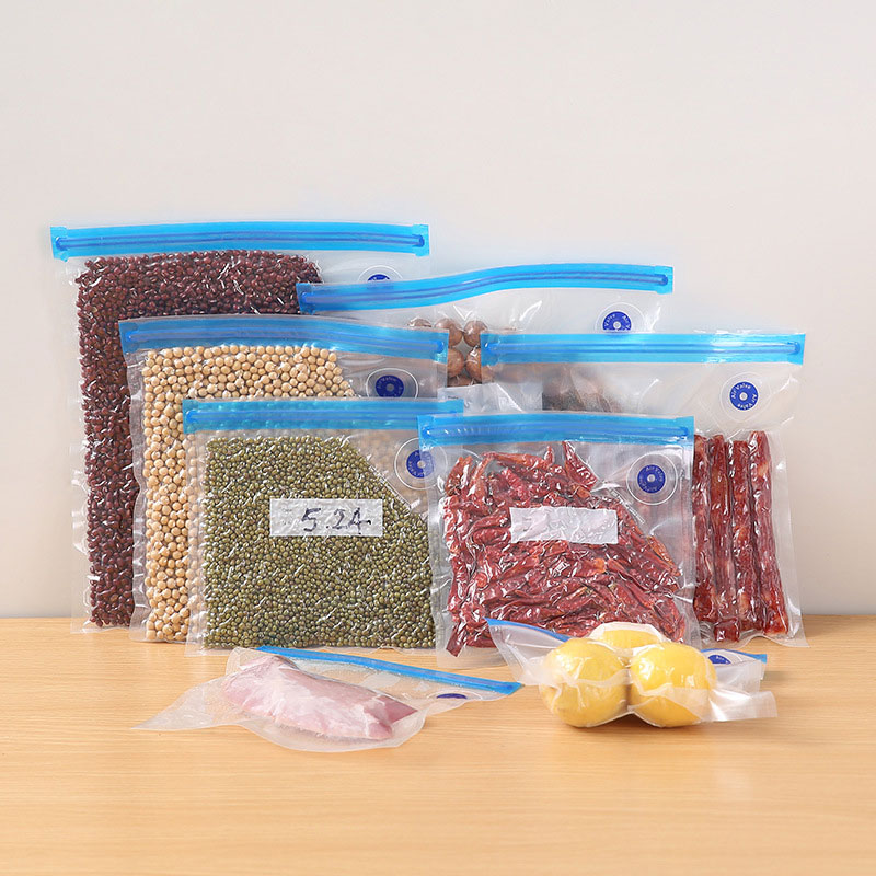 Food Storage Vacuum Seal - 10Pcs Vacuum Sealed Food Bags Food