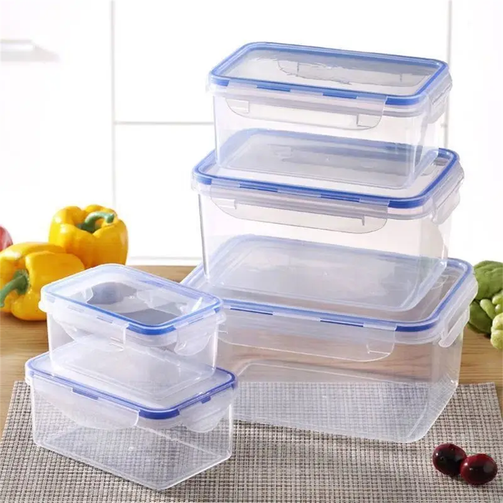 Food Storage Utensils - 1/4pack Food Storage Containers Transparent Kitchen