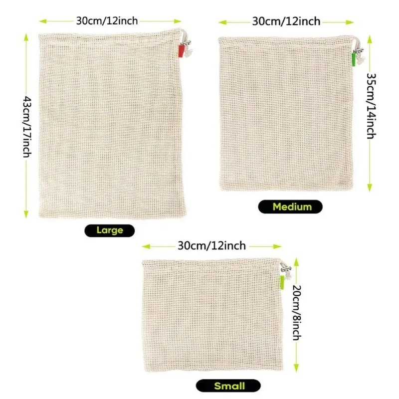 Biodegradable fruit mesh bag   - Food Storage Net avis et prix