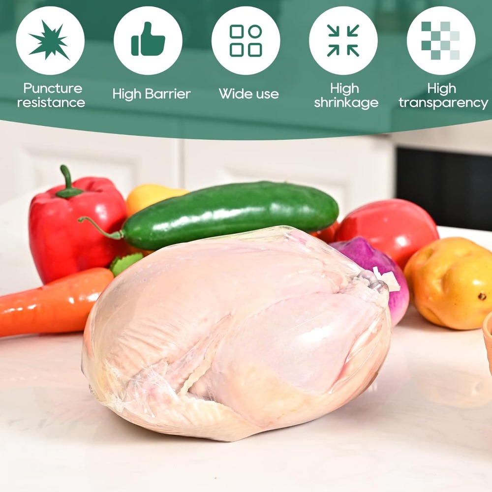 50 Pcs Poultry Shrink Bags 10x - Food Storage Silicone Bags avis et prix