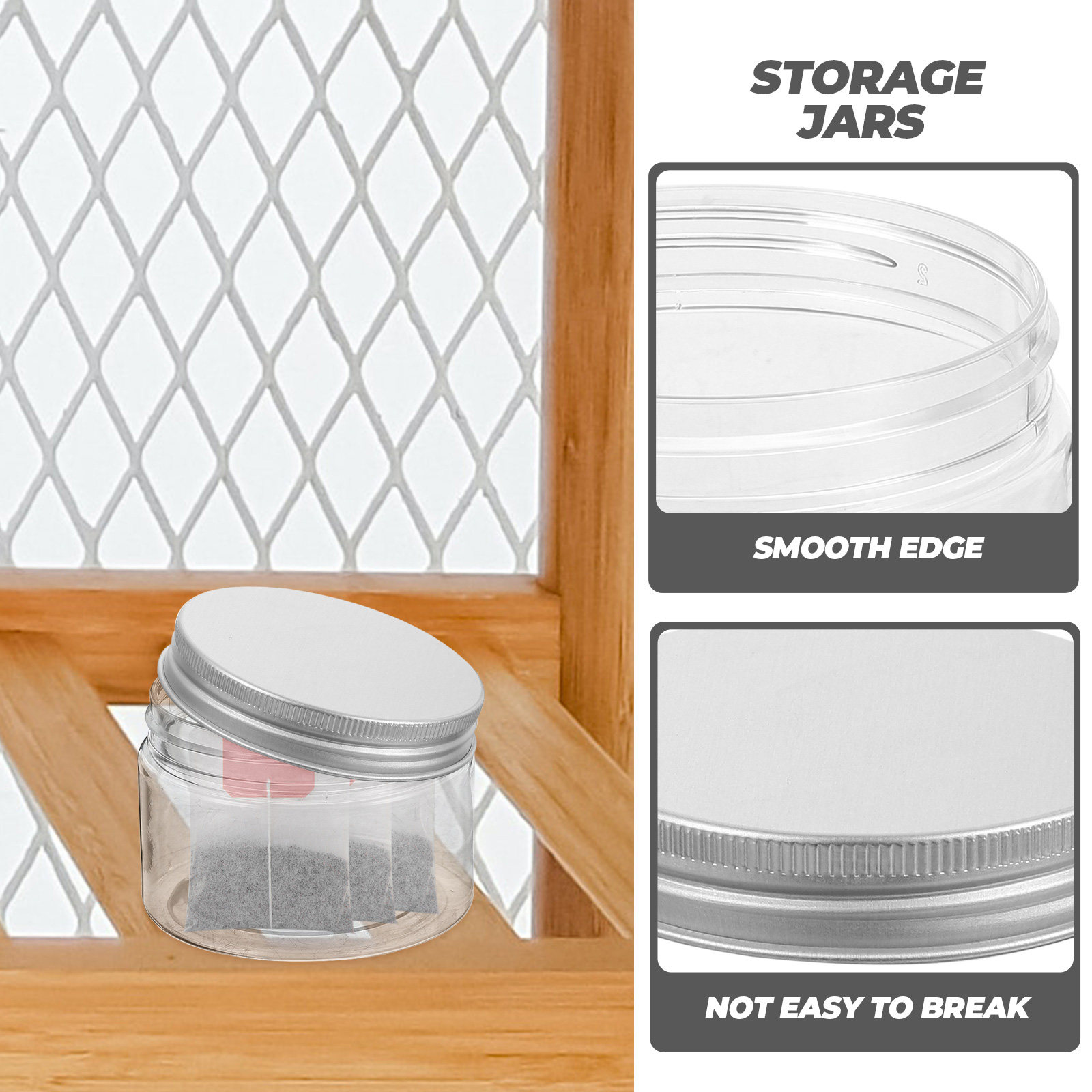 10Pcs Food Storage Jars Airtig - Food Storage Jars Plastic avis et prix
