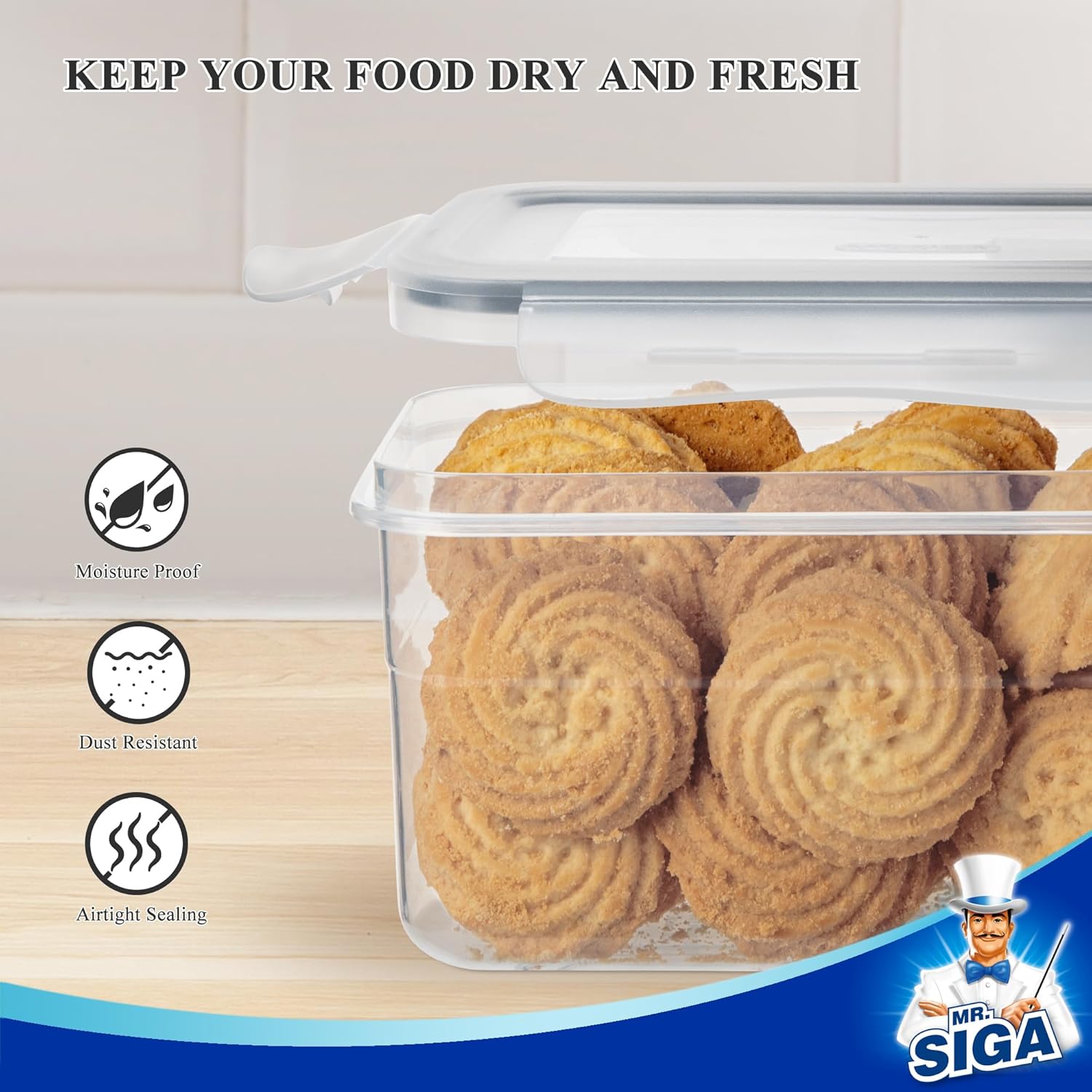 12 Pack Airtight Food Storage  - Food Storage In The Kitchen avis et prix