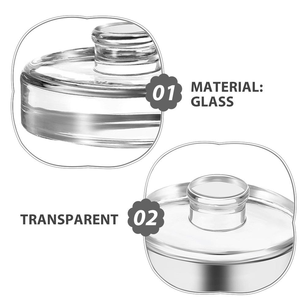 5Pcs Glass Fermentation Weight - Mason Jar Wide Mouth avis et prix