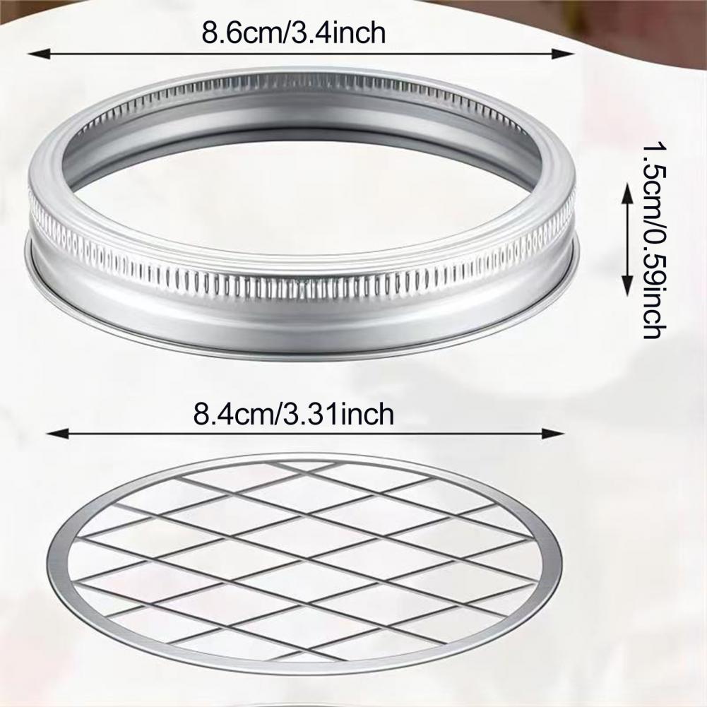 Metal Mason Flower Jar Insert  - Mason Jar Wide Mouth avis et prix