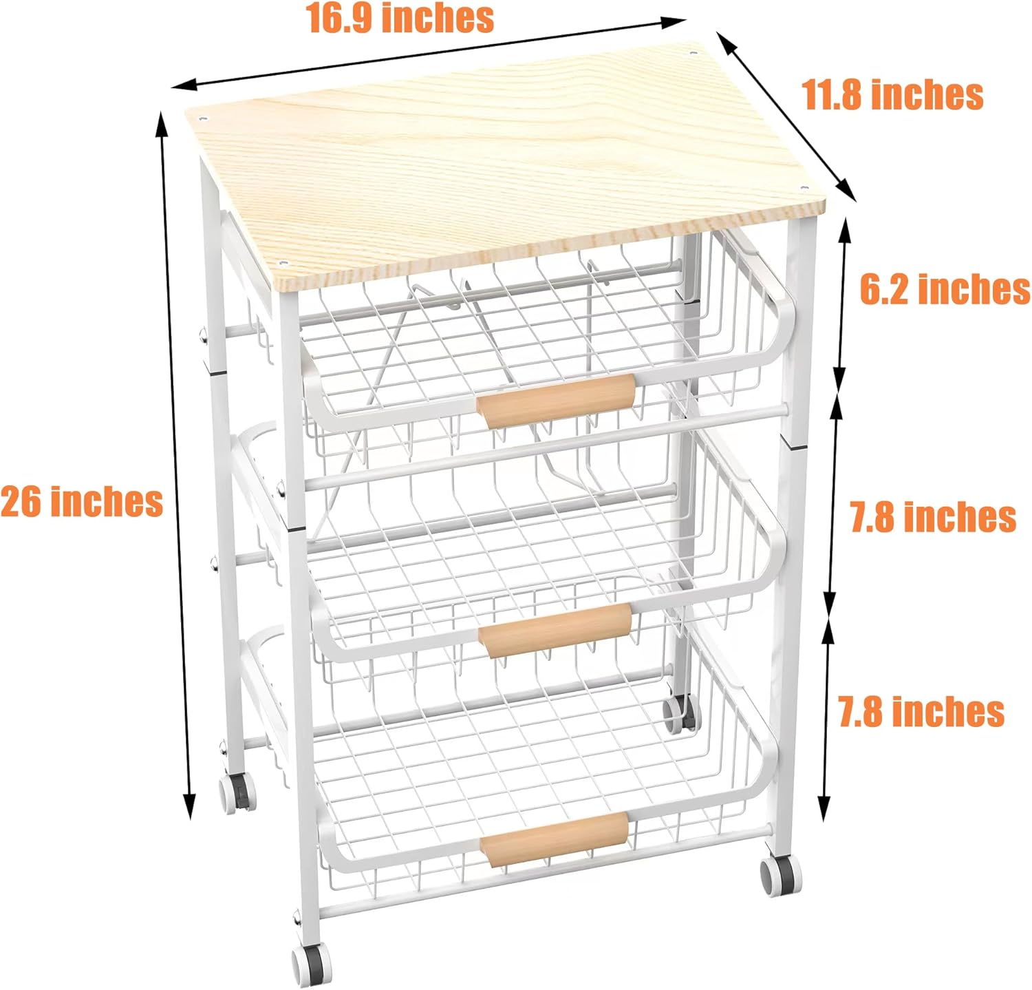 4-Layer Stackable Kitchen Stor - Food Storage In The Kitchen avis et prix