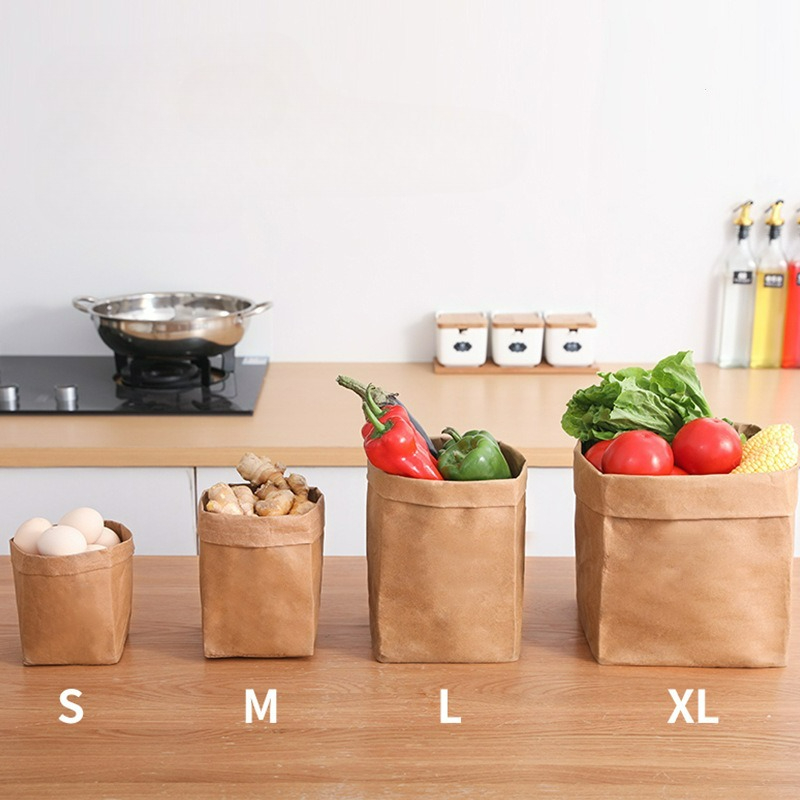 Kraft Paper Bag Washable Paper - Food Storage Net avis et prix