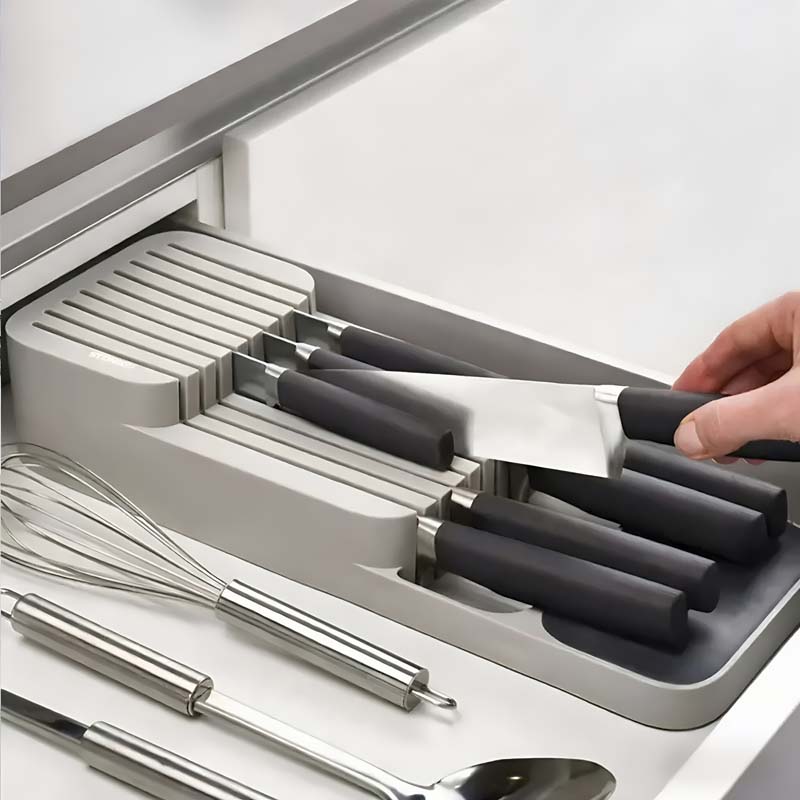 Practical Drawer Knife Storage - Food Storage Cabinet For Kitchen avis et prix