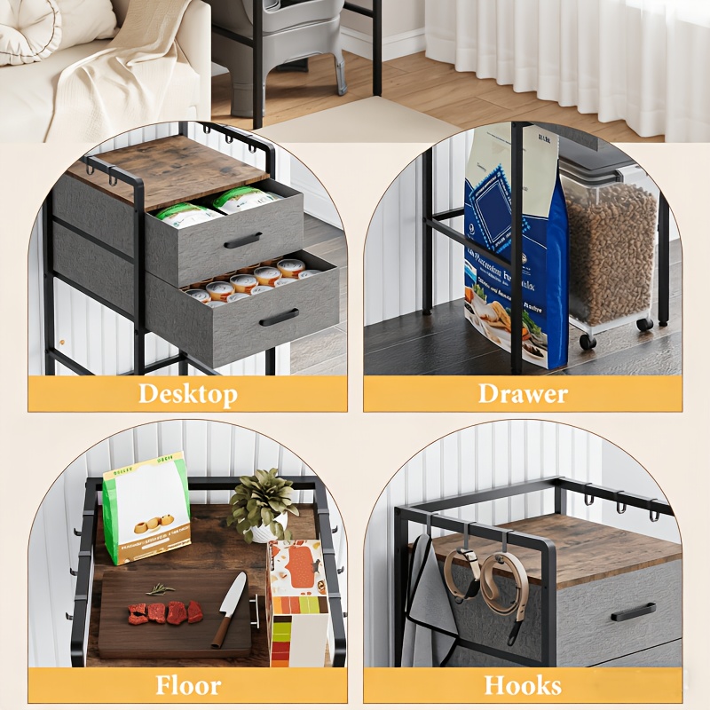 A Multifunctional Storage Rack - Food Storage Zone avis et prix