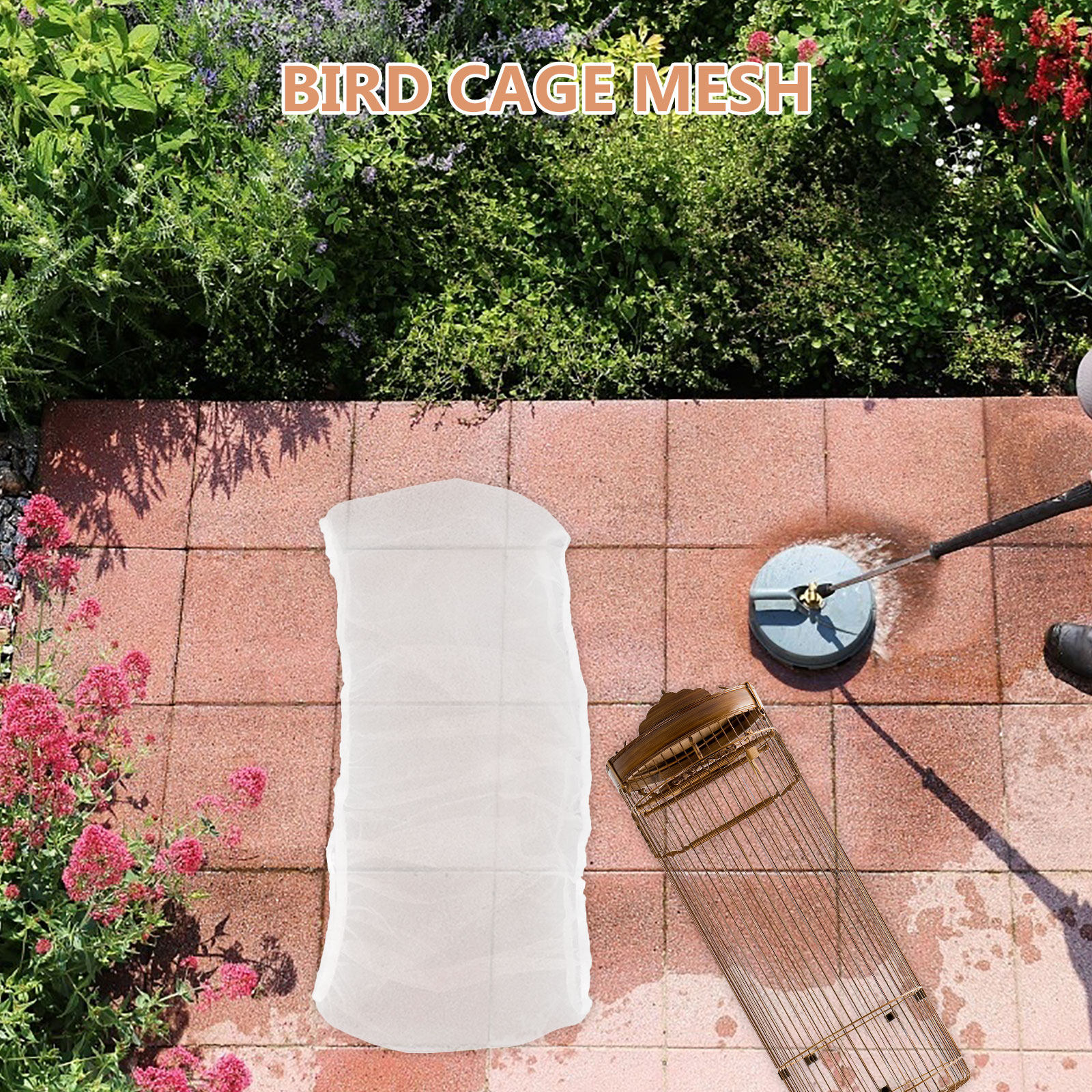 Bird Cage Cover Mesh Netting F - Food Storage Net avis et prix
