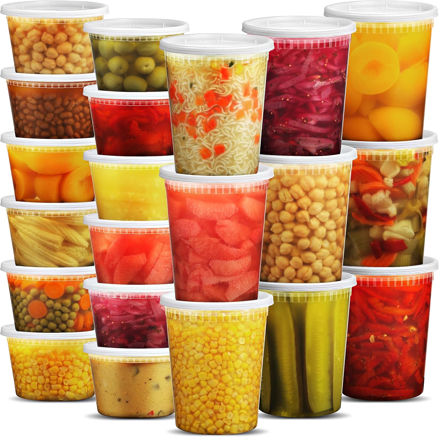 Deli Food Storage Containers w - Food Storage Quart Containers avis et prix