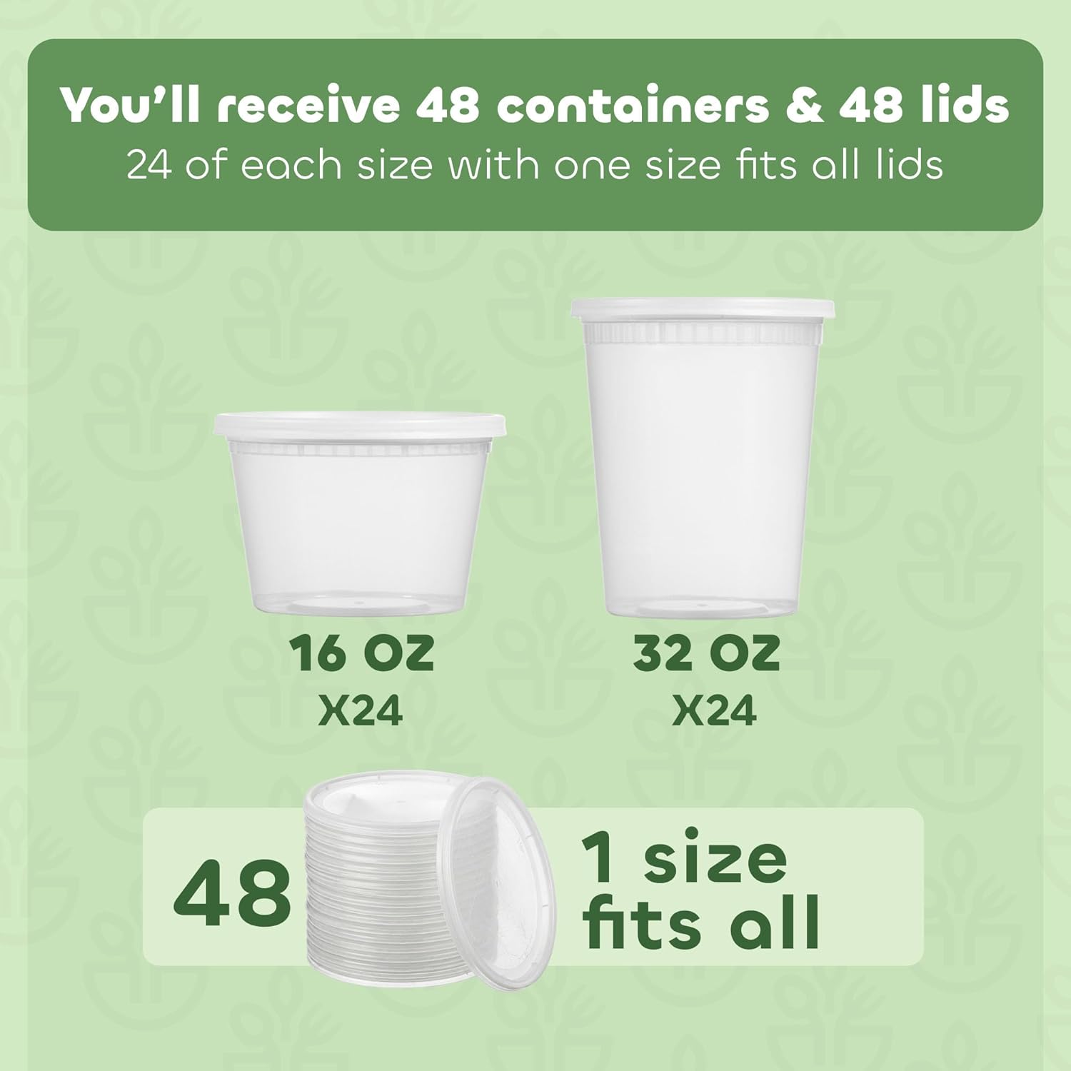 Deli Food Storage Containers w - Food Storage Quart Containers avis et prix