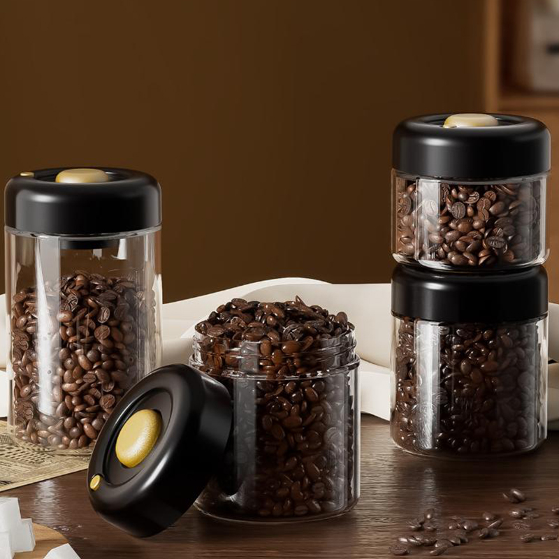 Transparent Glass Coffee Beans - Food Storage Vacuum Seal avis et prix