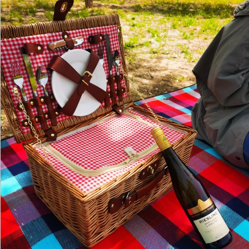 Family outing picnic basket, o - Food Storage Camping avis et prix