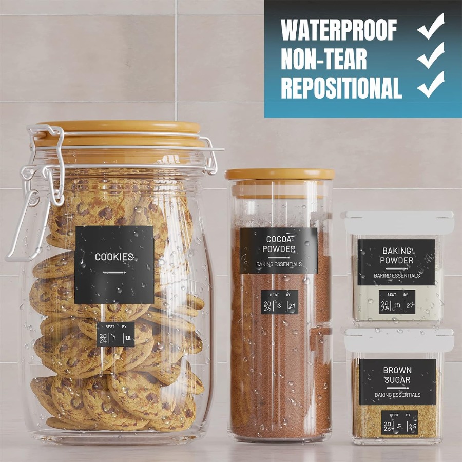 284 Pantry Labels with 112 Exp - Food Storage Expiration Dates avis et prix