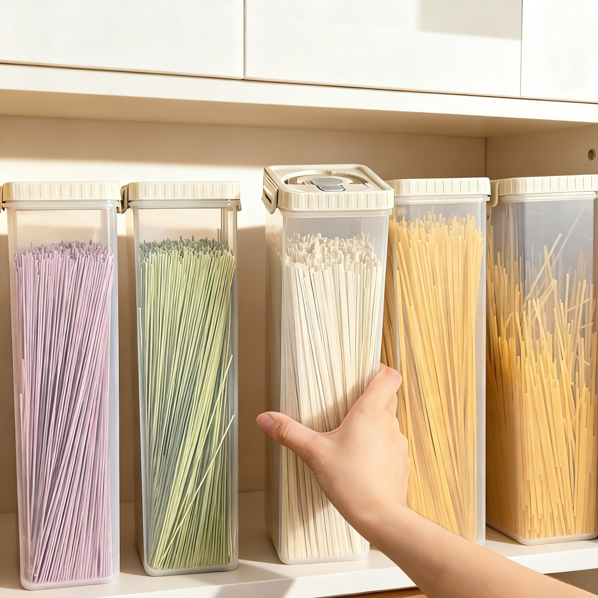 Noodles Sealed Storage Box Wit - Food Storage Jars Plastic avis et prix