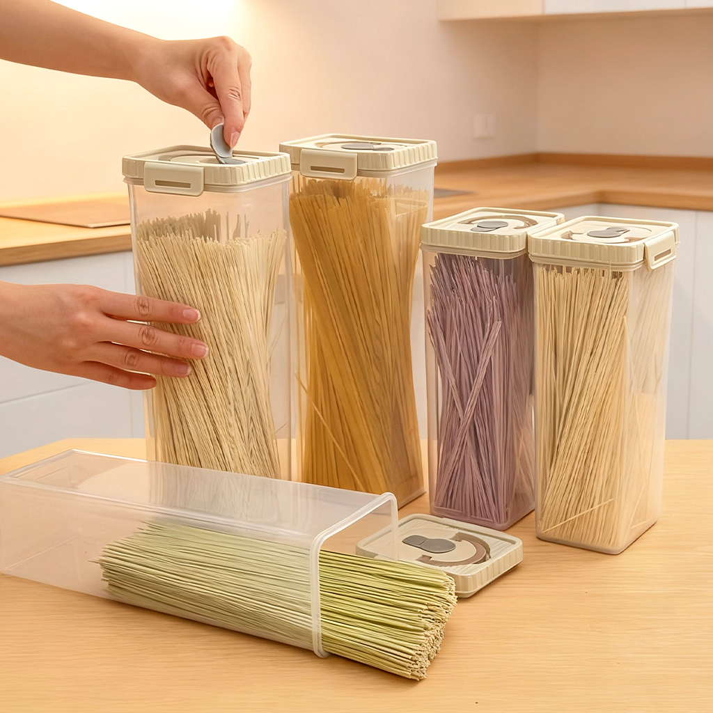 Noodles Sealed Storage Box Wit - Food Storage Jars Plastic avis et prix