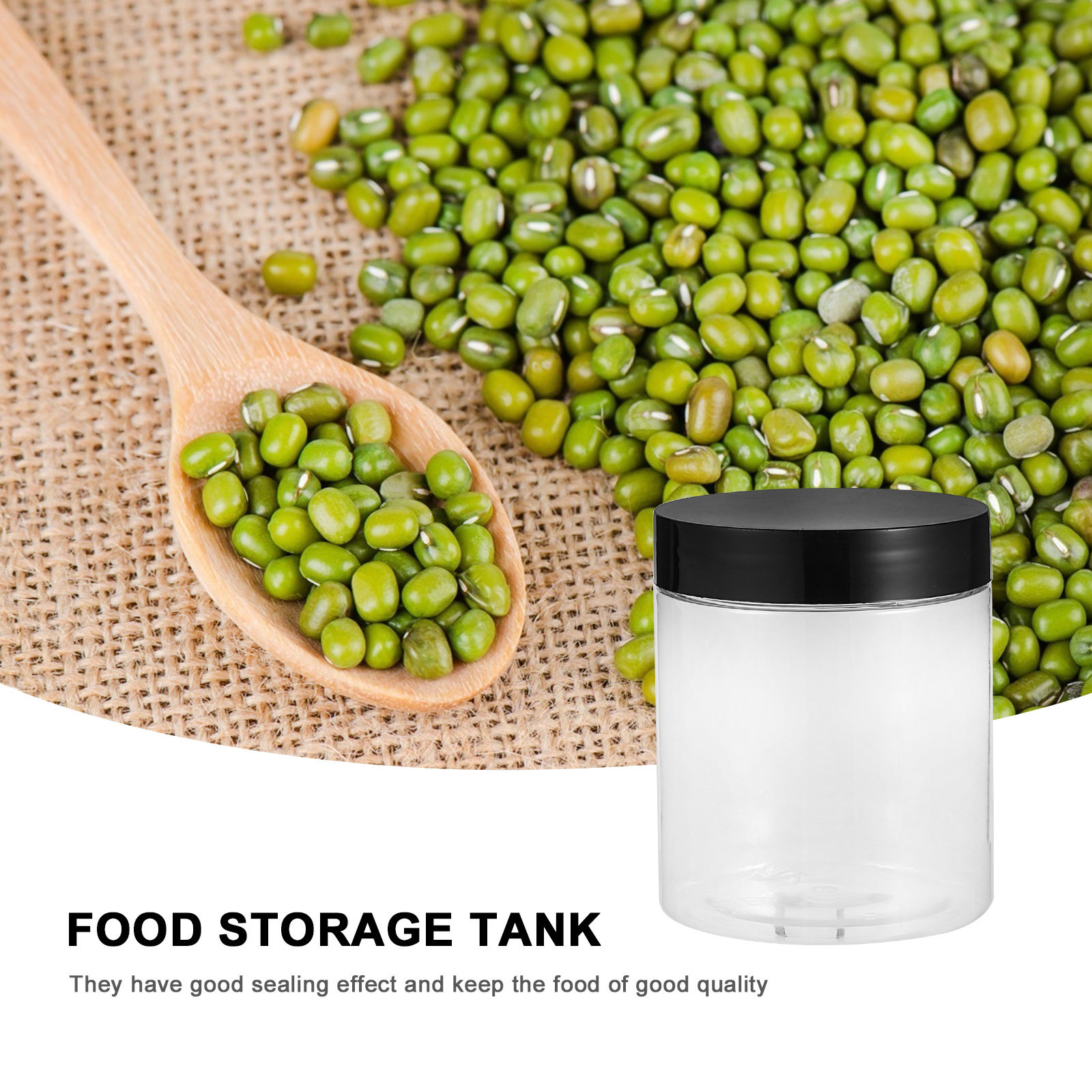 12Pcs Clear Plastic Storage Ja - Food Storage Jars Plastic avis et prix