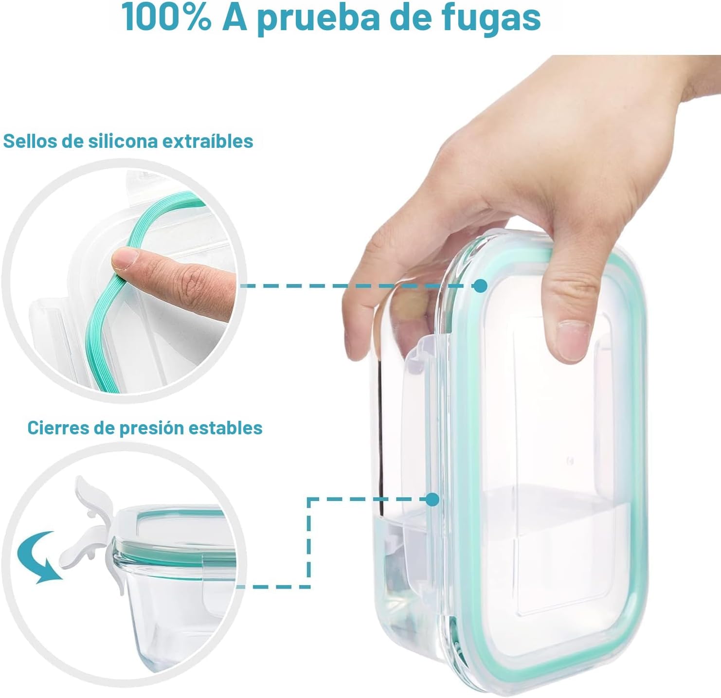 18Pcs Glass Food Storage Conta - Glass Food Storage Xl avis et prix