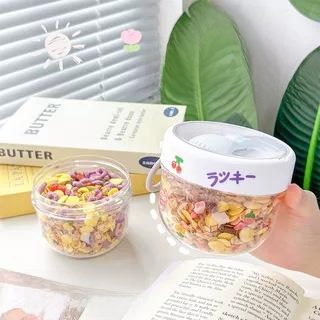 Overnight Oats Cup Portable Wi - Mason Jar Wide Mouth avis et prix
