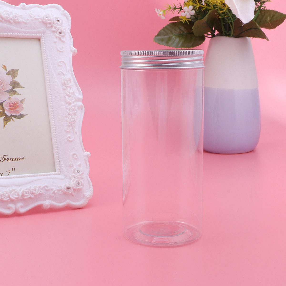 6Pcs Transparent Food Storage  - Food Storage Jars Plastic avis et prix