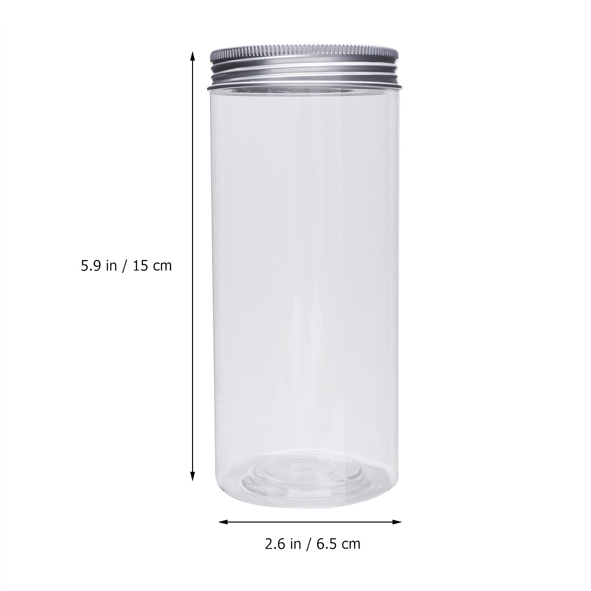 6Pcs Transparent Food Storage  - Food Storage Jars Plastic avis et prix