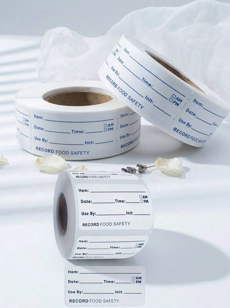 500Pcs/Roll, Waterproof Dispos - Food Storage Expiration Dates avis et prix