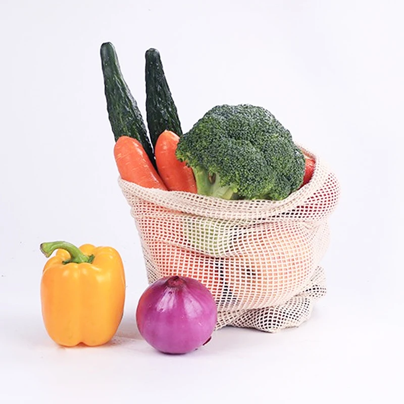 Cotton Mesh Vegetable Bags Pro - Food Storage Net avis et prix