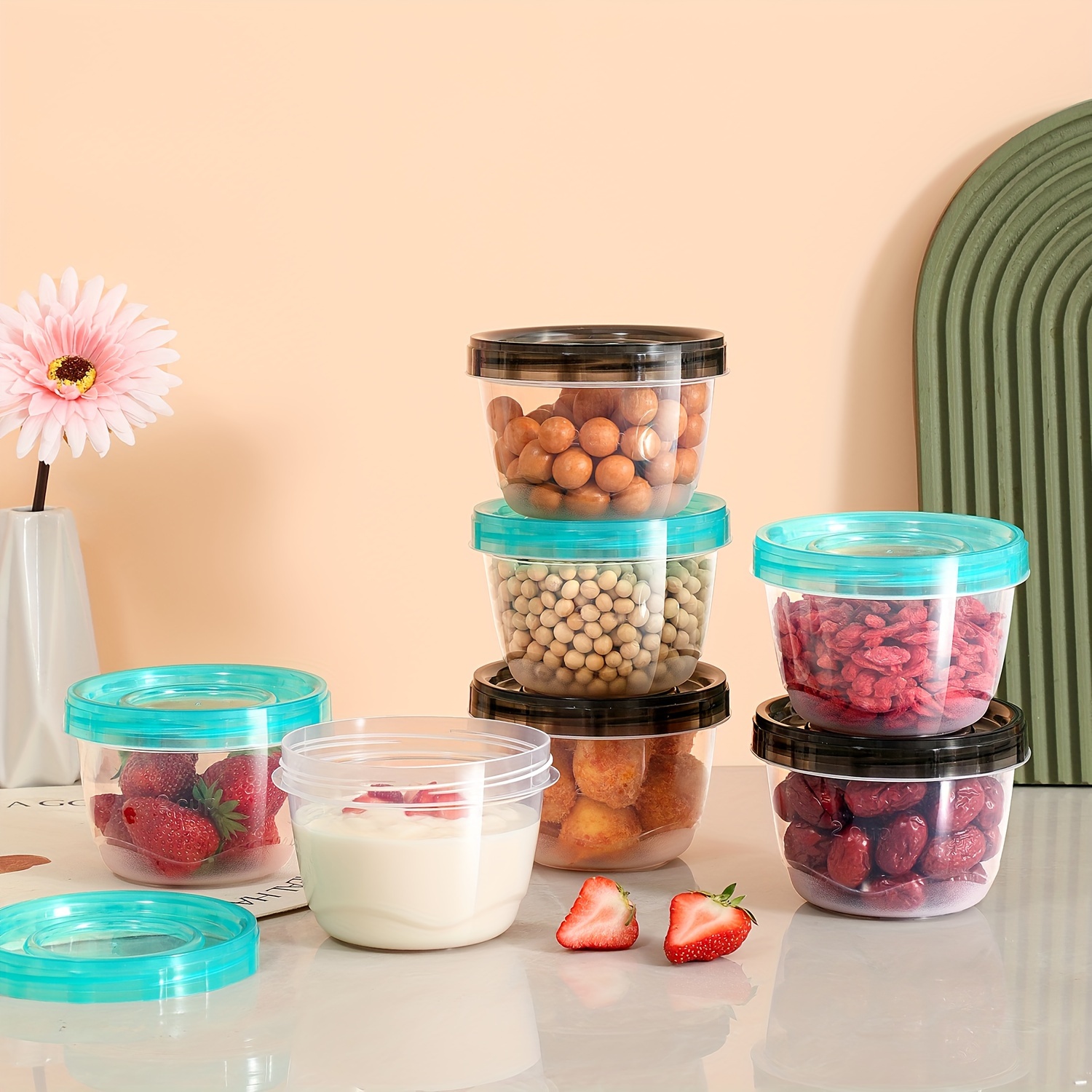 2 Transparent Sealed Food Stor - Food Storage Utensils avis et prix