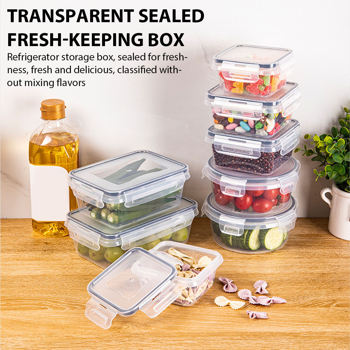 24Pcs/set Food Storage Box Set - Food Storage Utensils avis et prix