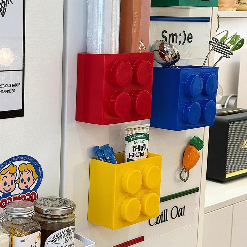 Lego-Style Magnetic Refrigerat - Food Storage Cabinet For Kitchen avis et prix