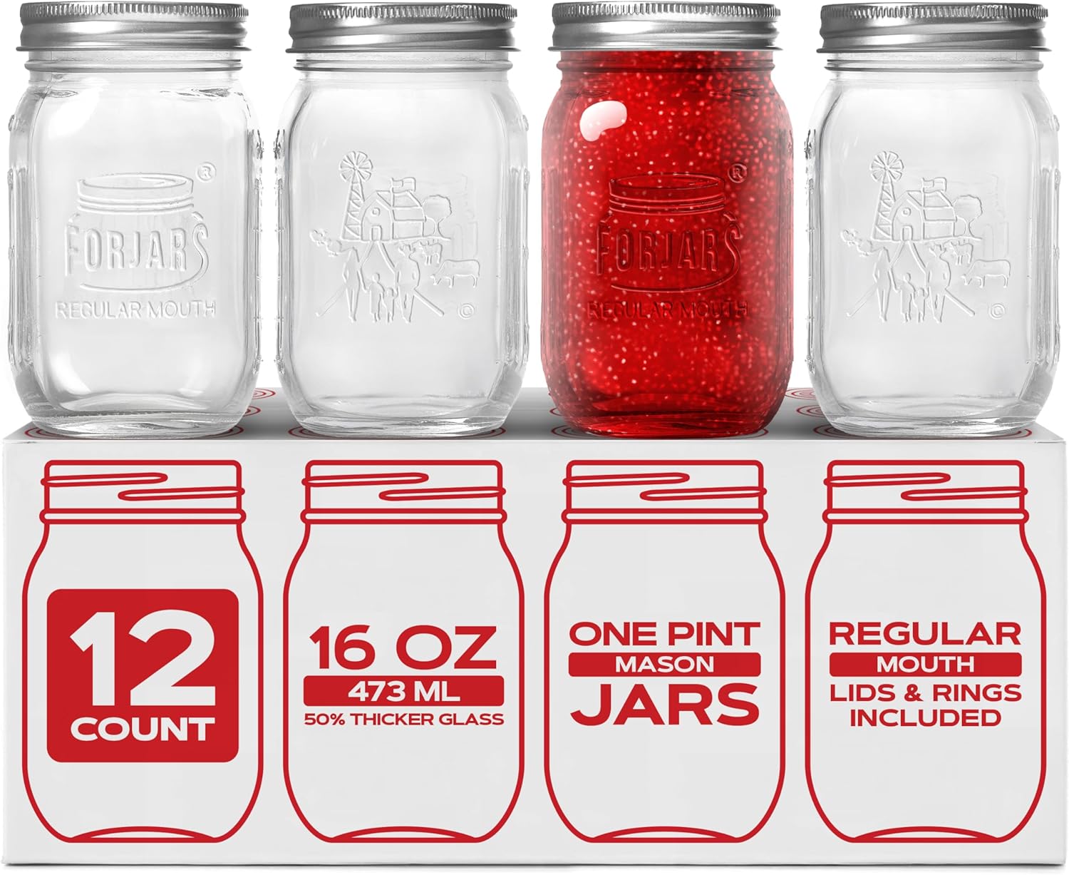 ® Premium    Jars with Lids –  - Food Storage Jars Plastic avis et prix