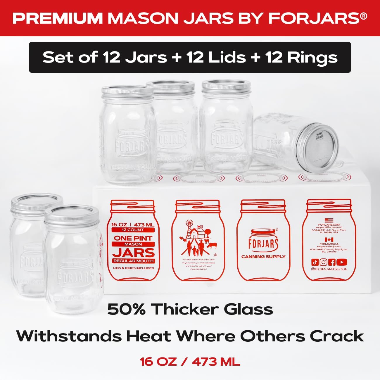 ® Premium    Jars with Lids –  - Food Storage Jars Plastic avis et prix
