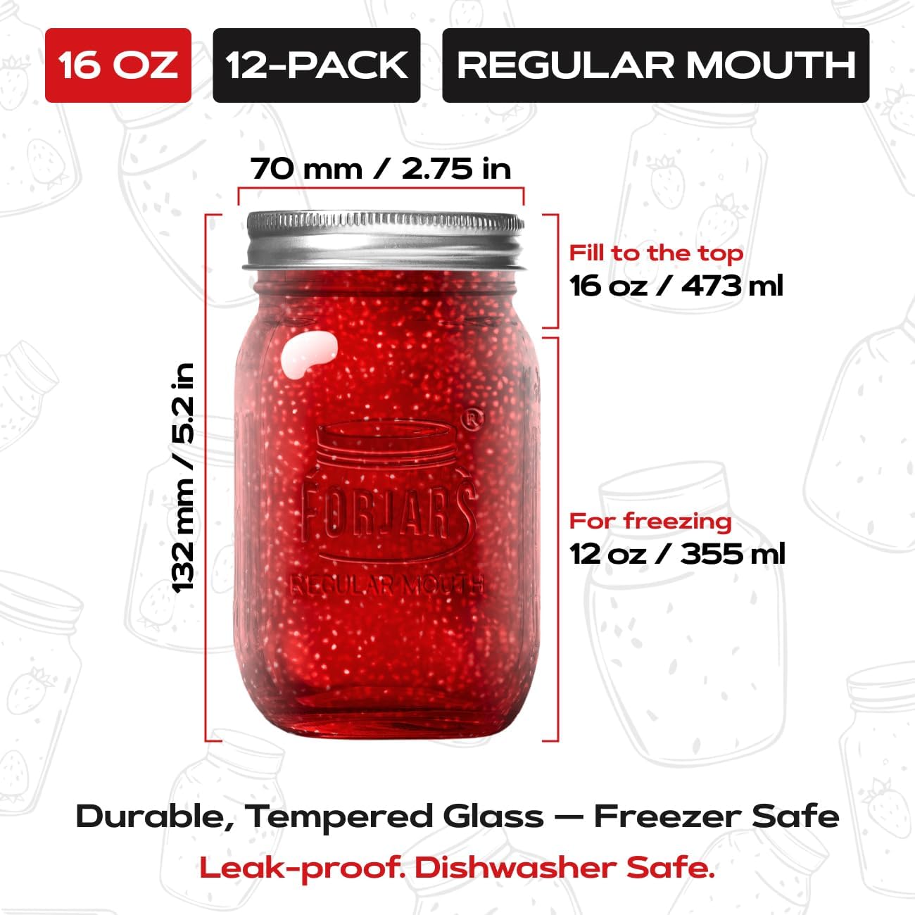 ® Premium    Jars with Lids –  - Food Storage Jars Plastic avis et prix
