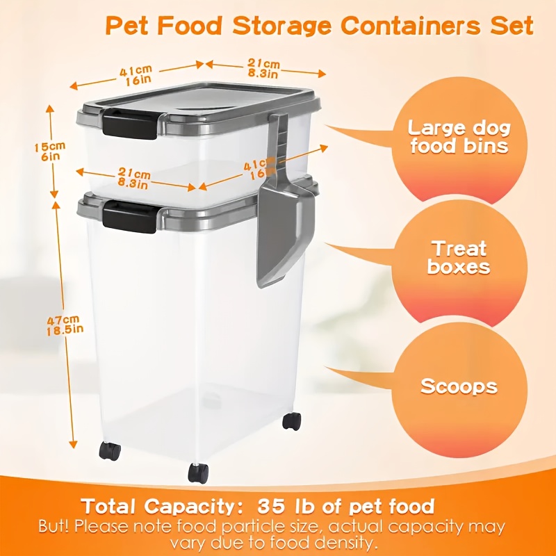 Airtight Pet Food Container fo - Food Storage Dog avis et prix