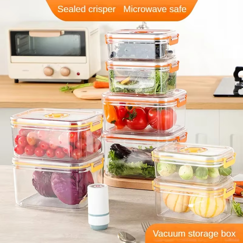 Vacuum Fresh-keeping Box Refri - Food Storage Cabinet For Kitchen avis et prix