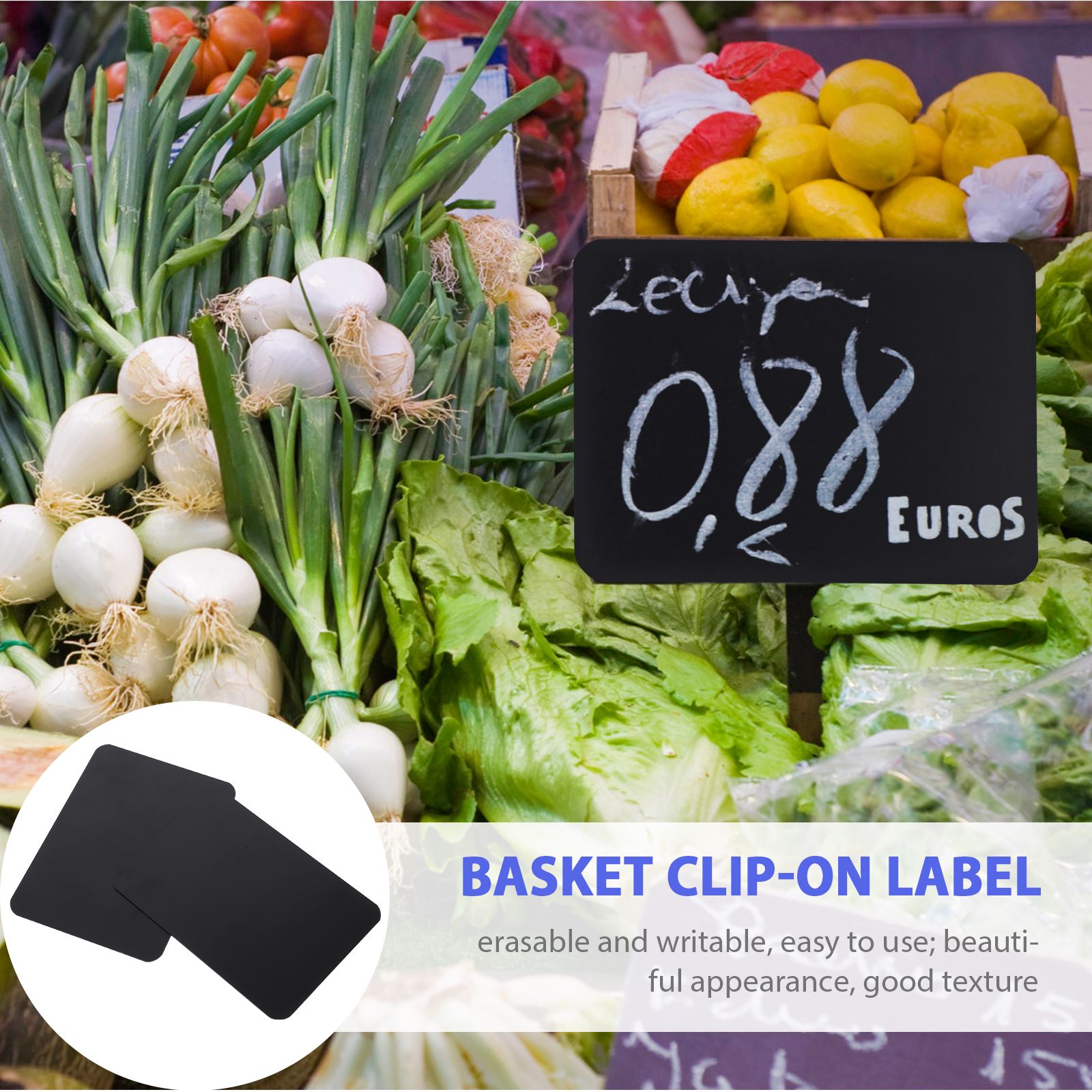 12pcs Removable PVC Bin Tags P - Food Storage Utensils avis et prix