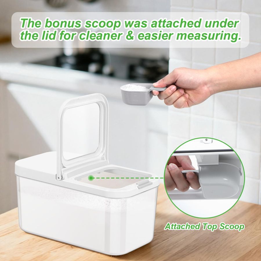 Flour Storage Container 6.5 Qt - Food Storage 12 Qt avis et prix