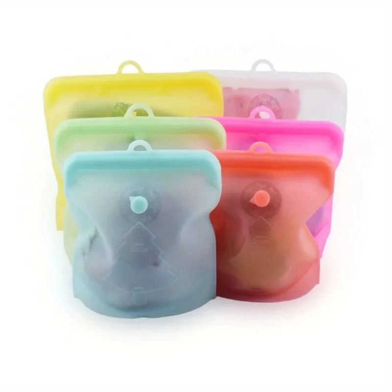 1Pc Food storage and fresh sto - Food Storage Silicone Bags avis et prix