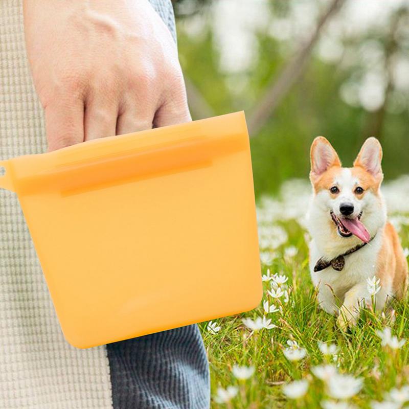 Silicone Dog Treat Bag Outdoor - Food Storage Silicone Bags avis et prix