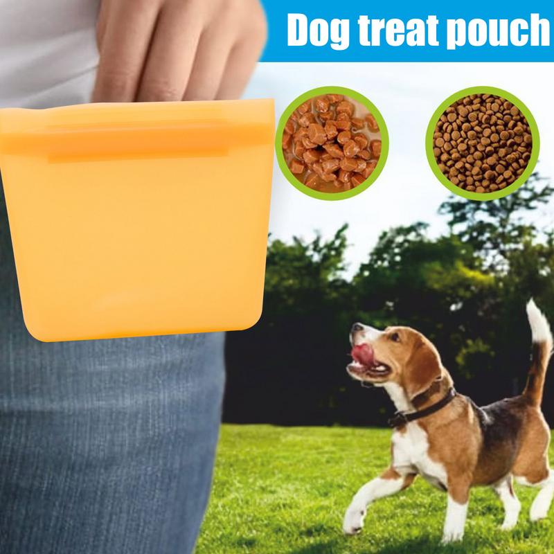 Silicone Dog Treat Bag Outdoor - Food Storage Silicone Bags avis et prix