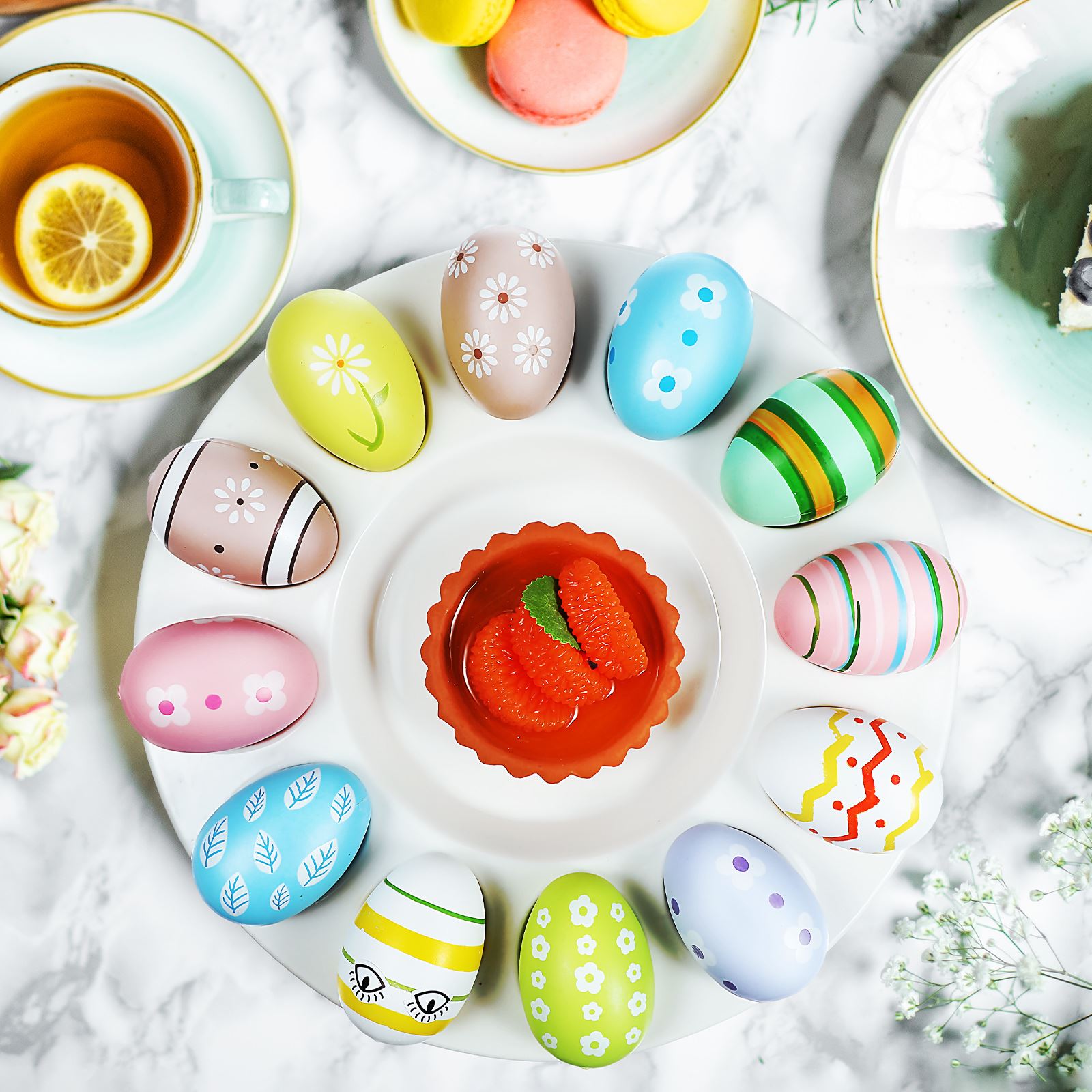 1pc Easter Egg Dish Ceramic Eg - Food Storage Restaurant avis et prix