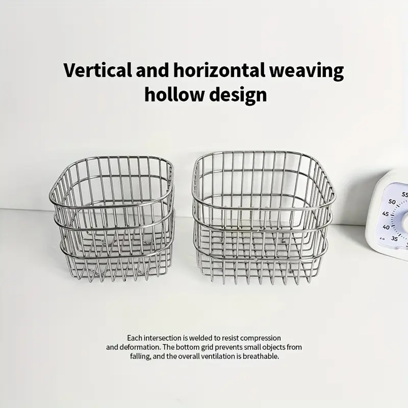 Desktop Square Storage Basket  - Food Storage Net avis et prix