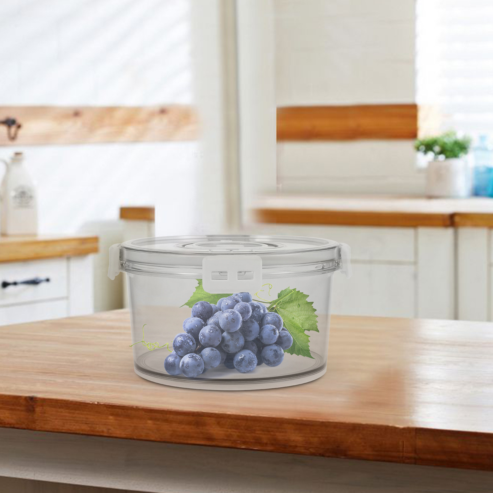Round Timing Food Storage Box  - Food Storage Lock Box avis et prix