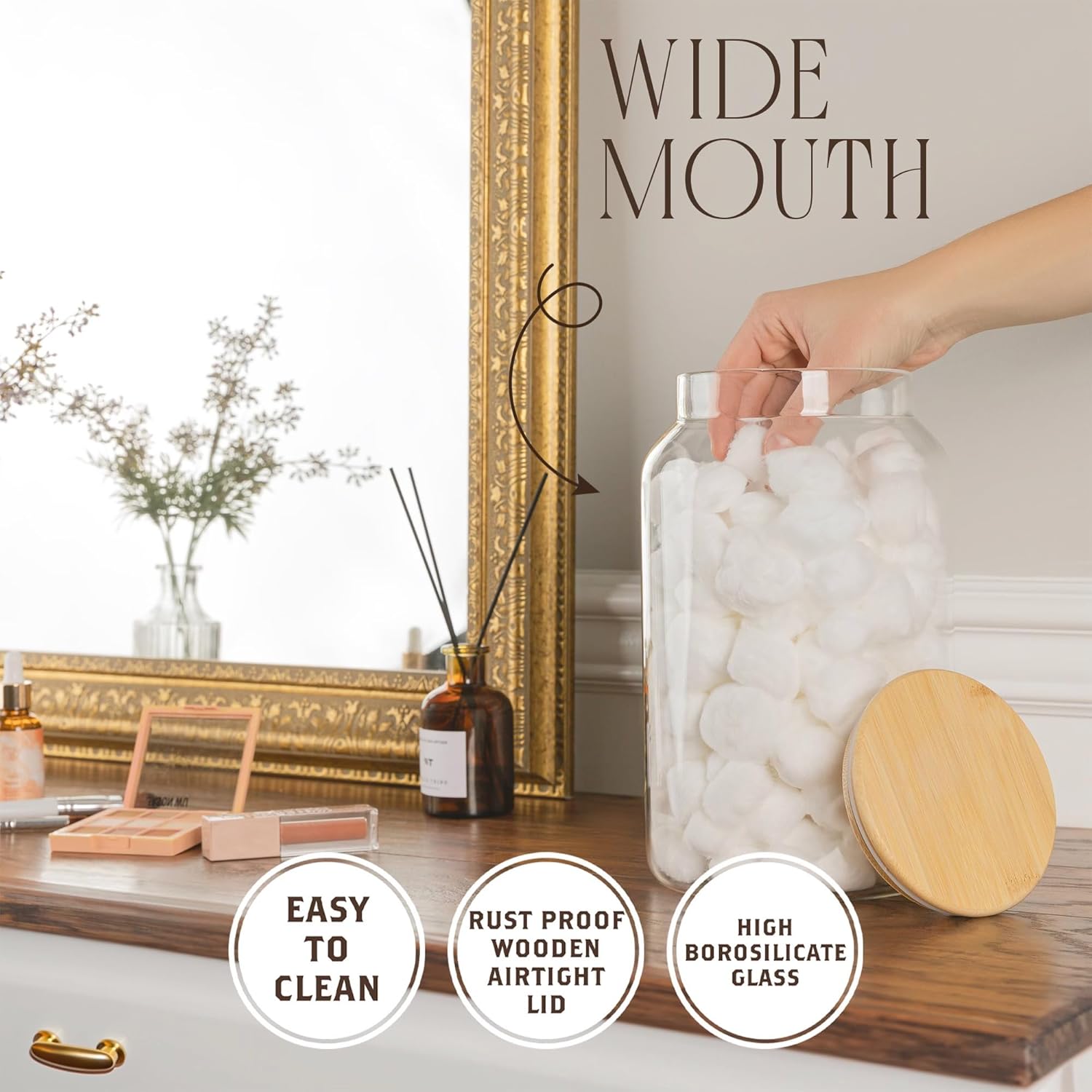 1 Gallon Glass Large Jar with  - Food Storage In The Kitchen avis et prix