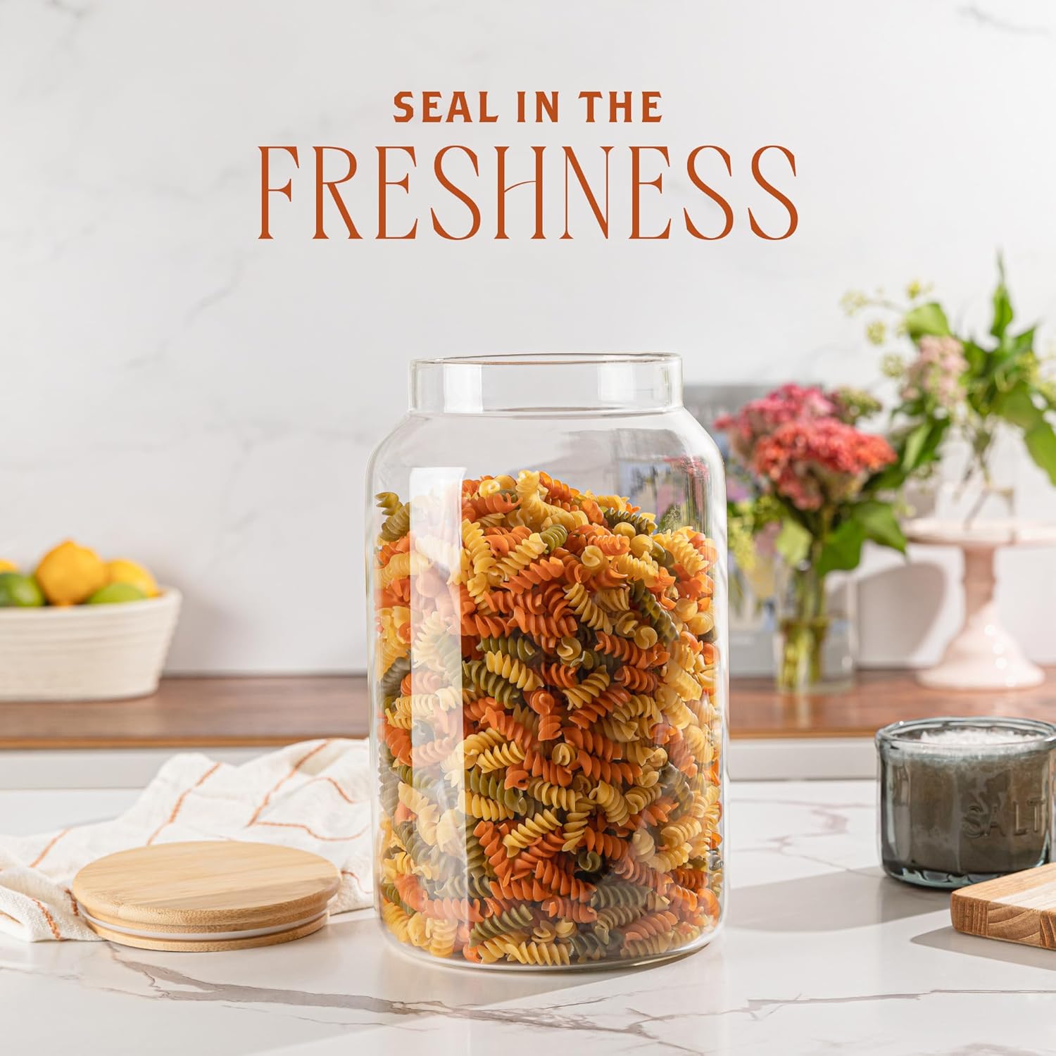 1 Gallon Glass Large Jar with  - Food Storage In The Kitchen avis et prix