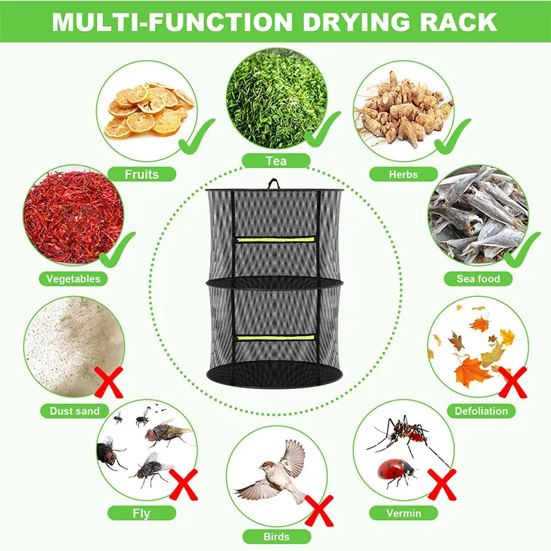 Food Drying Net Mesh Dryer for - Food Storage Net avis et prix