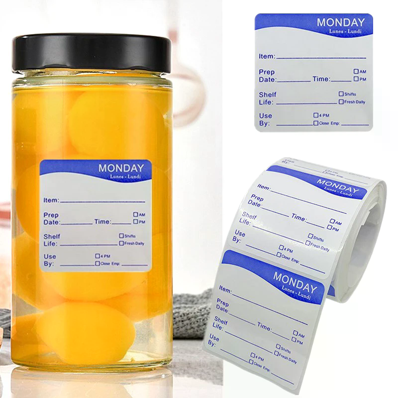 250Pcs/Roll Kitchen Date Food  - Food Storage Expiration Dates avis et prix