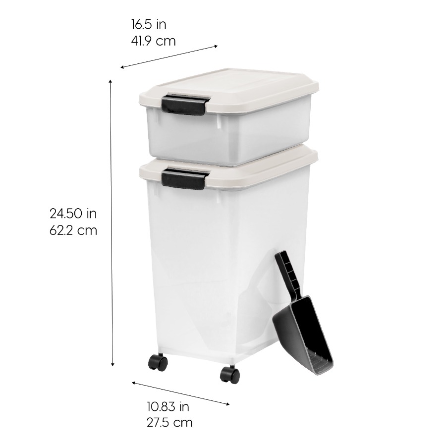 IRIS 41 Lbs. Airtight Pet Food - Food Storage Dog avis et prix