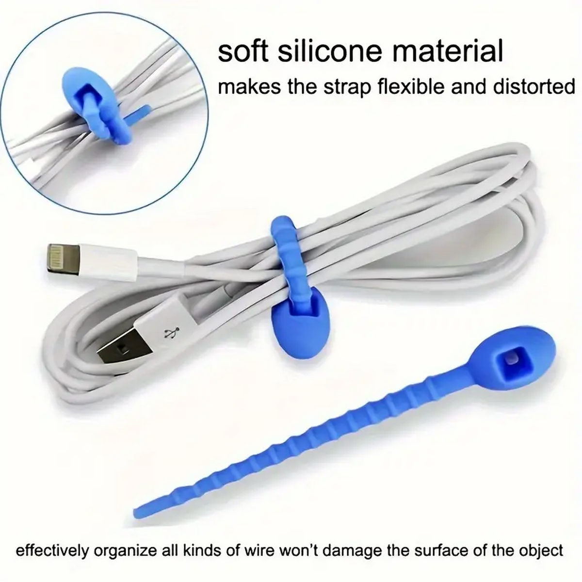 Silicone Reusable Cable Wire O - Food Storage Silicone Bags avis et prix